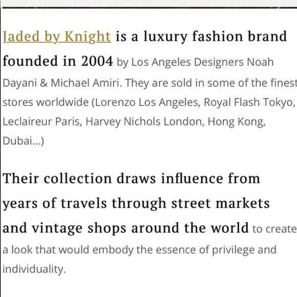 Jaded by Knight Swarovski crystal Military jacket Phoenix RARE medium M - Picture 5 of 10